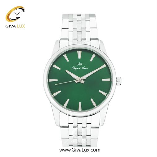 ساعت مچی اورجینال زنانه LdA | لوئیجی د آنا | Luigi d'Ana نقره ای | نقره ای| سبز یشمی تیره| کد رفرنس 2483